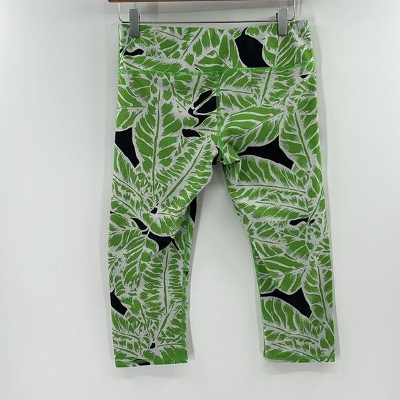 Alo Yoga Women's Cropped Leggings - Palm Springs - Medium - Picture 8 of 8